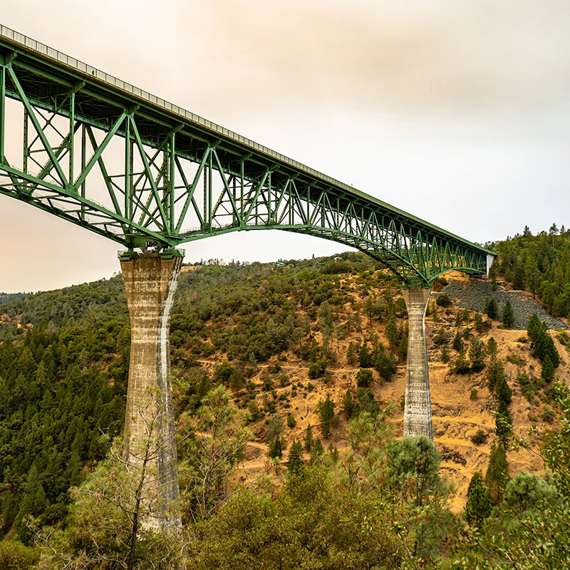 The Foresthill Bridge