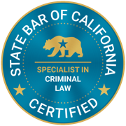 State Bar of California Certified Specialist in Criminal Law