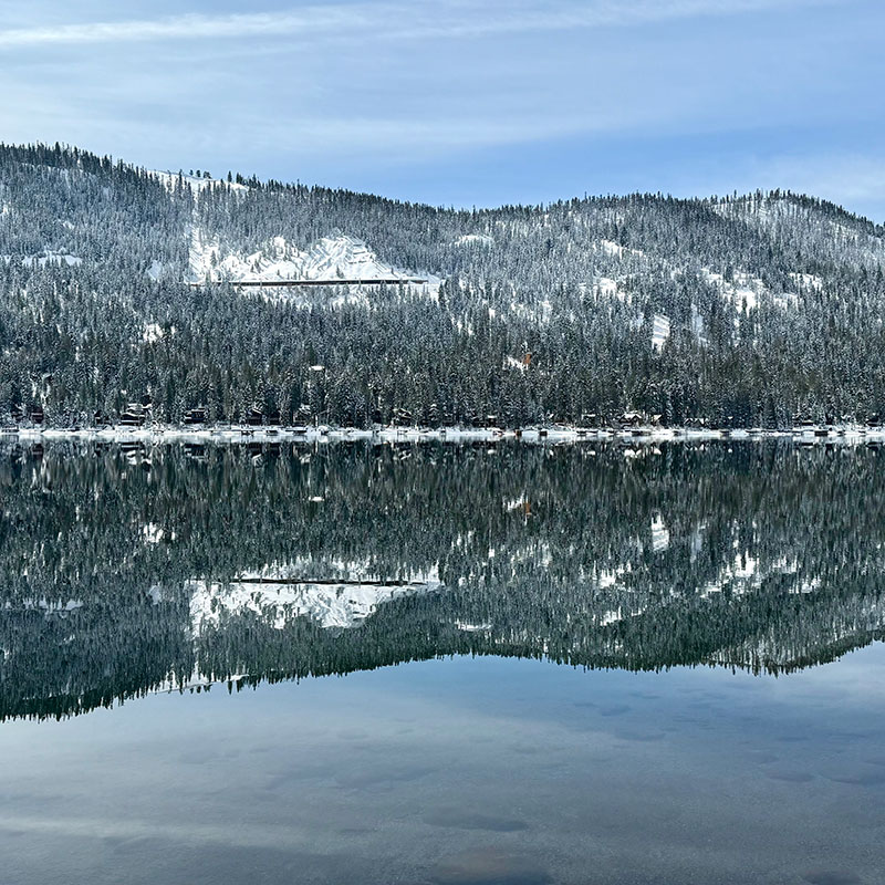 Donner Lake in the Winter